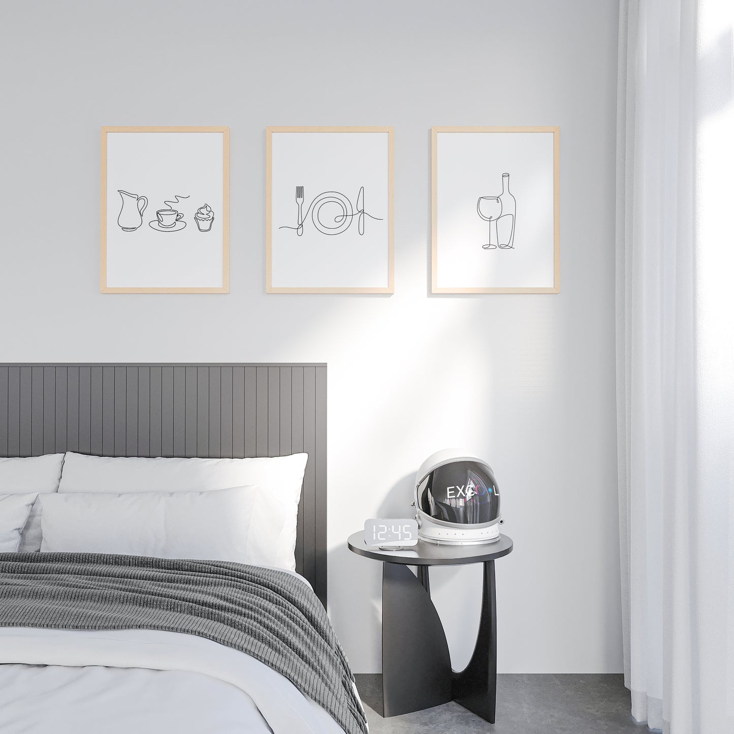 Kitchen Line Poster