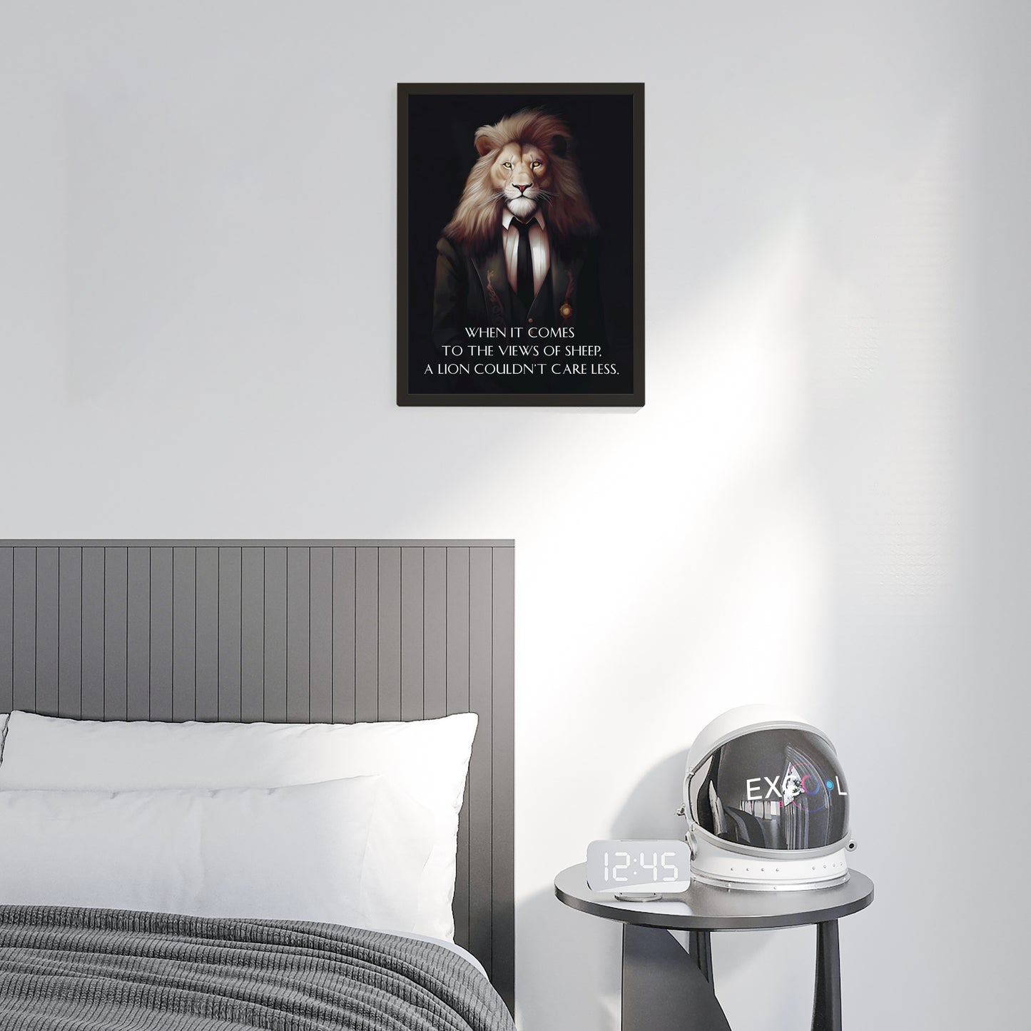 Lion Quote Poster