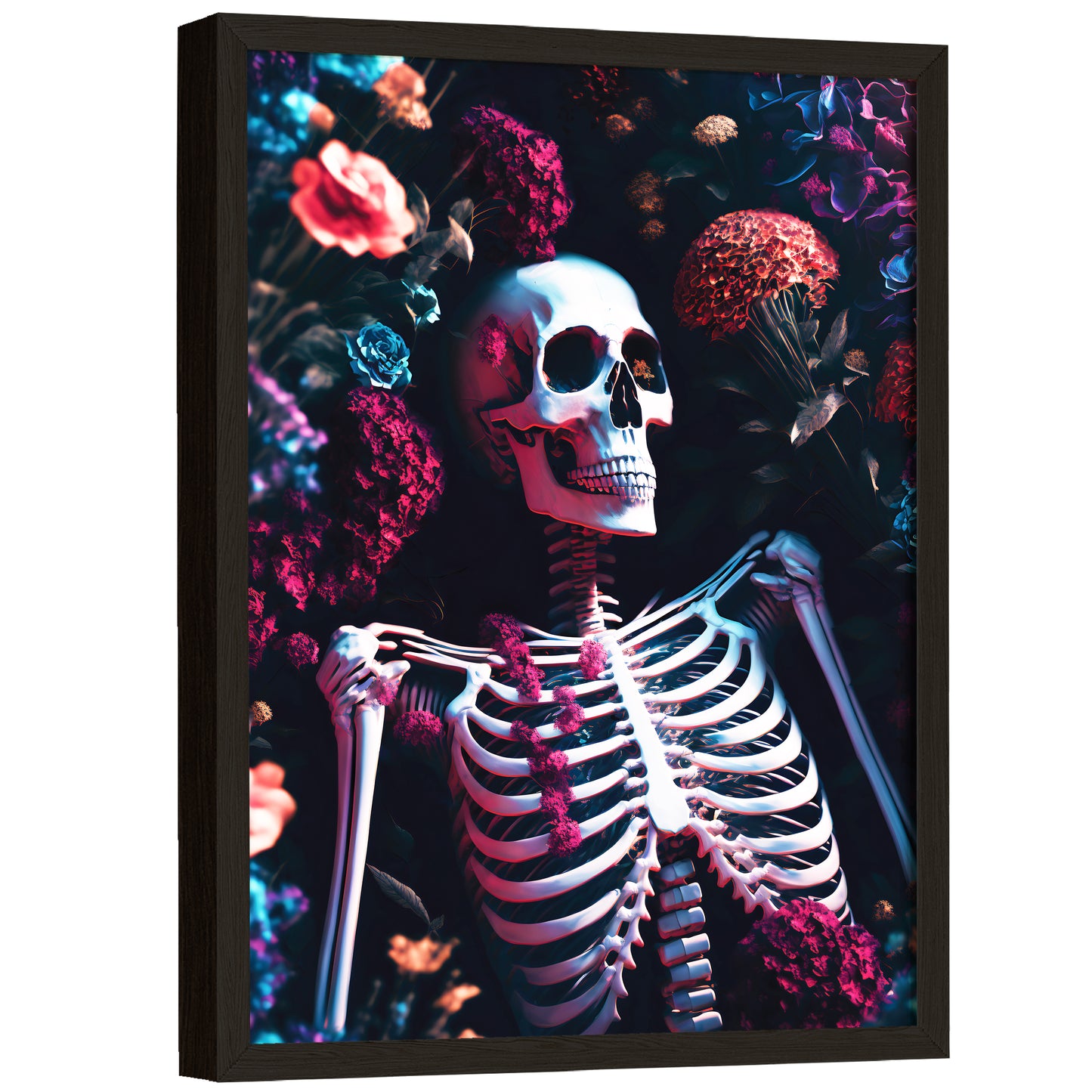 Skeleton Art Poster