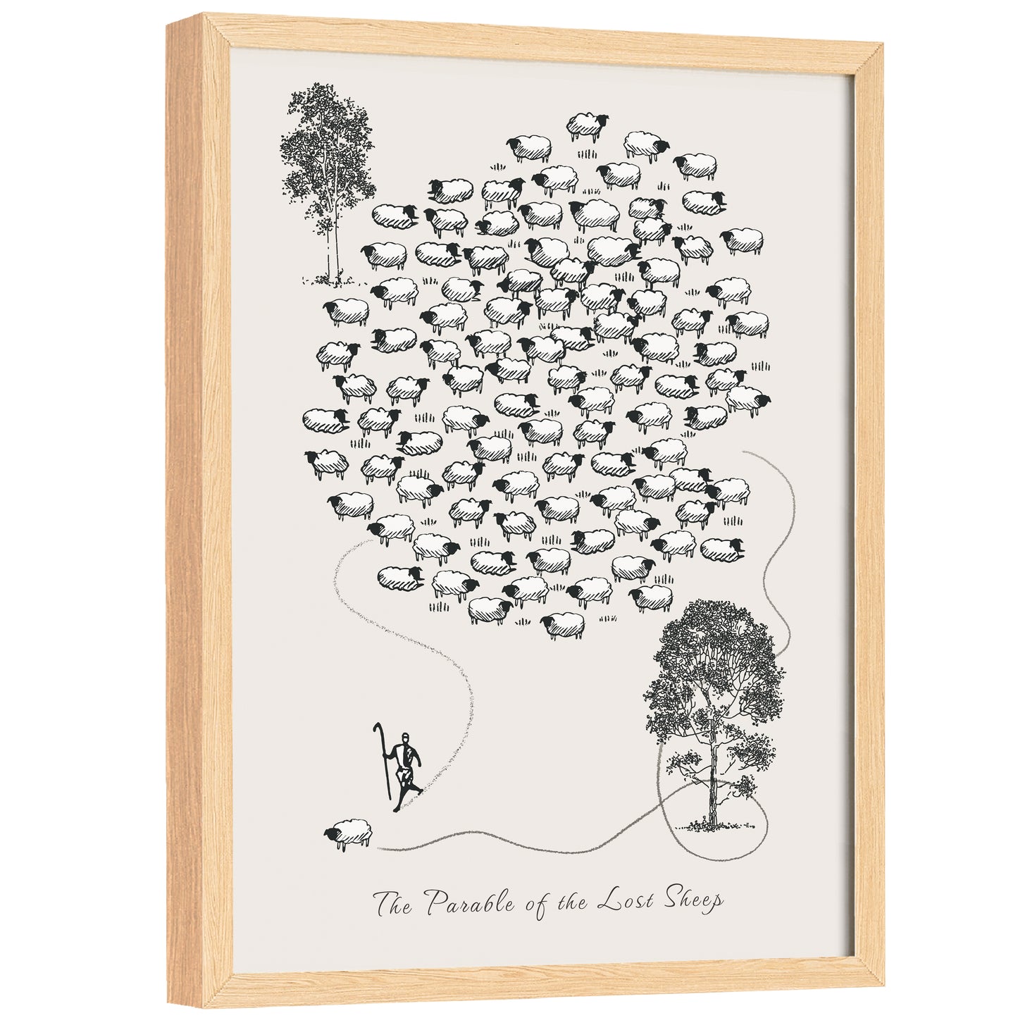 Bible Sketches Poster