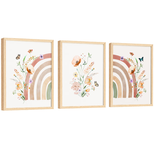 Rainbow Nursery Poster