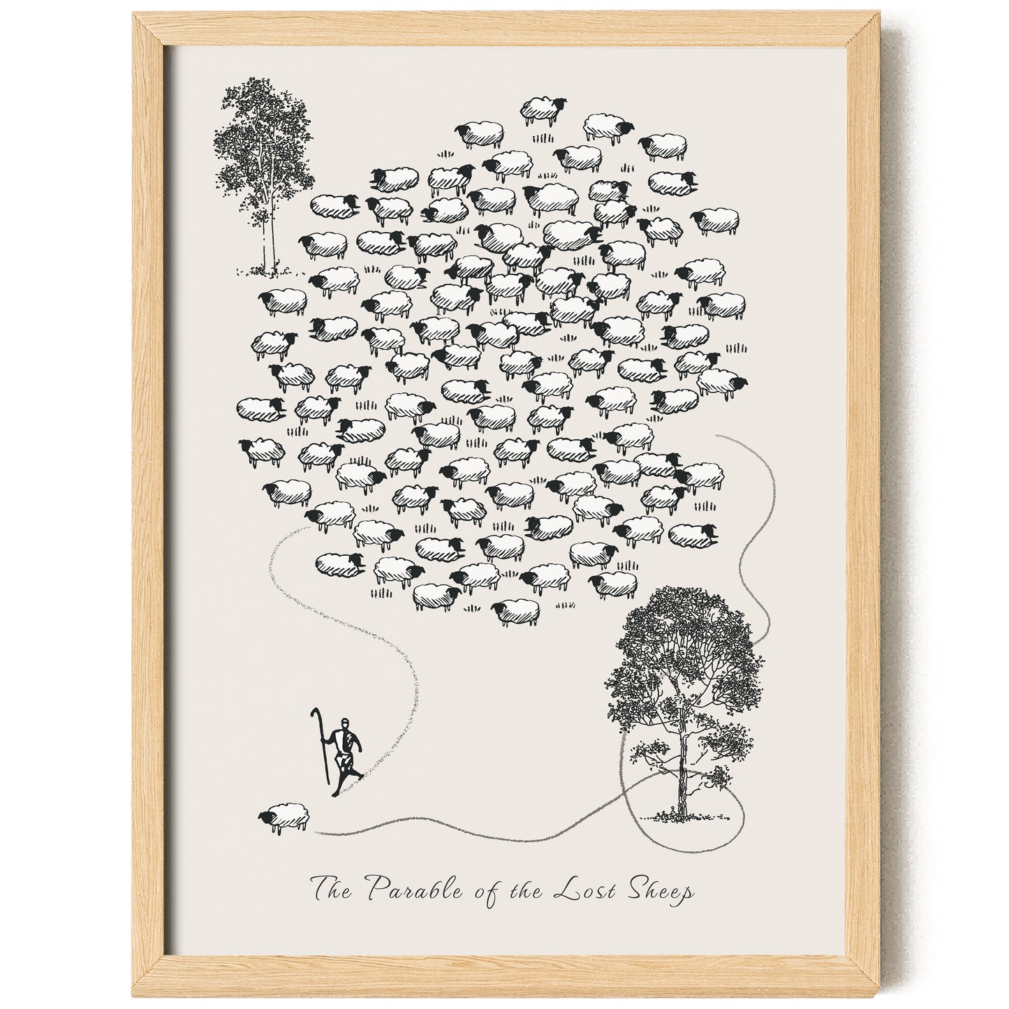 Bible Sketches Poster