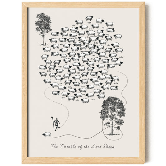 Bible Sketches Poster