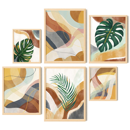 Boho Abstract Poster
