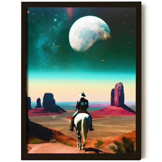 Cowboy Art Poster