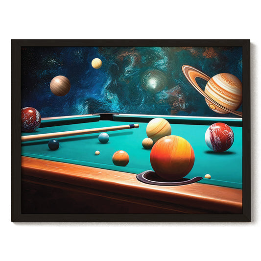 Galaxy Pool Poster