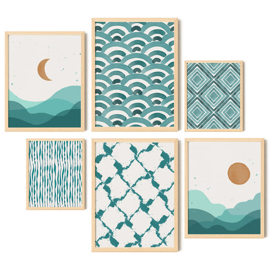 Teal Poster