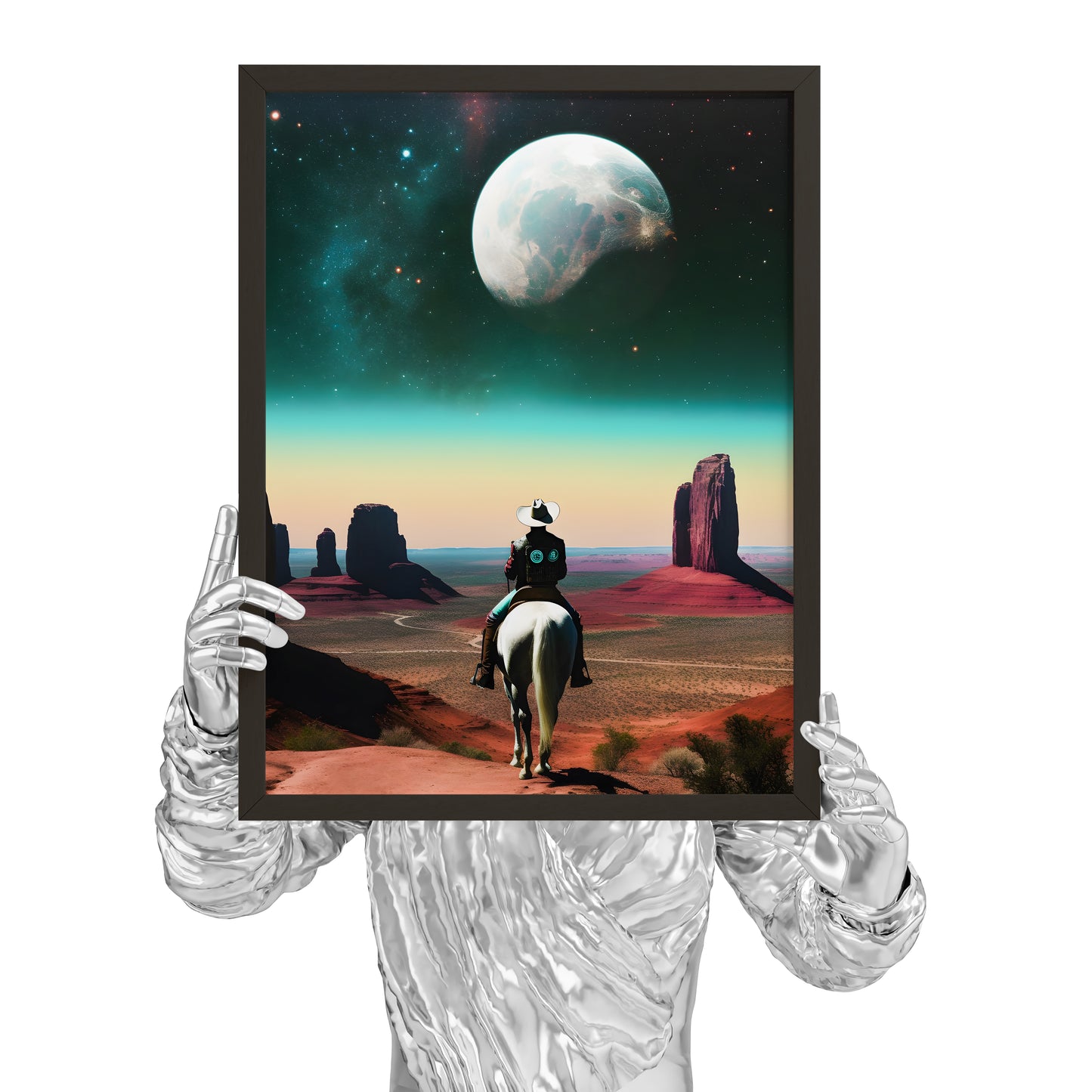 Cowboy Art Poster