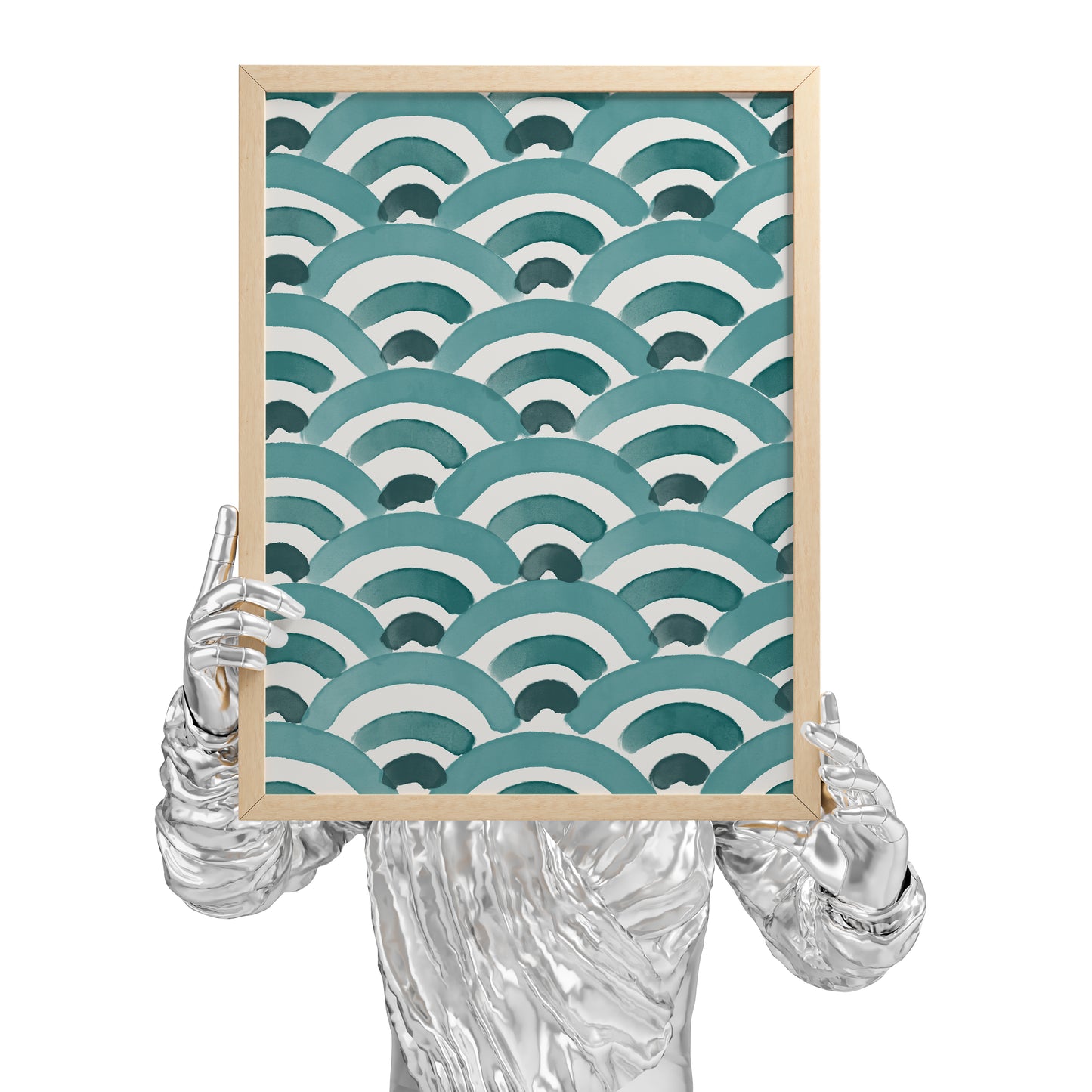 Teal Poster