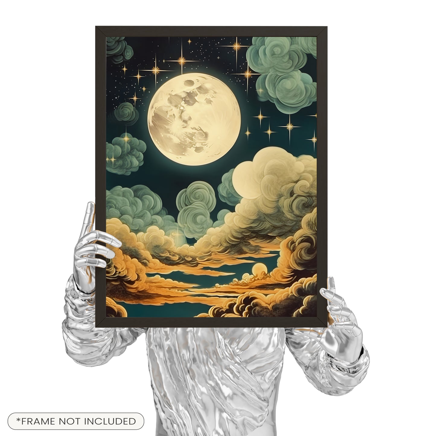 Celestial Stars Poster