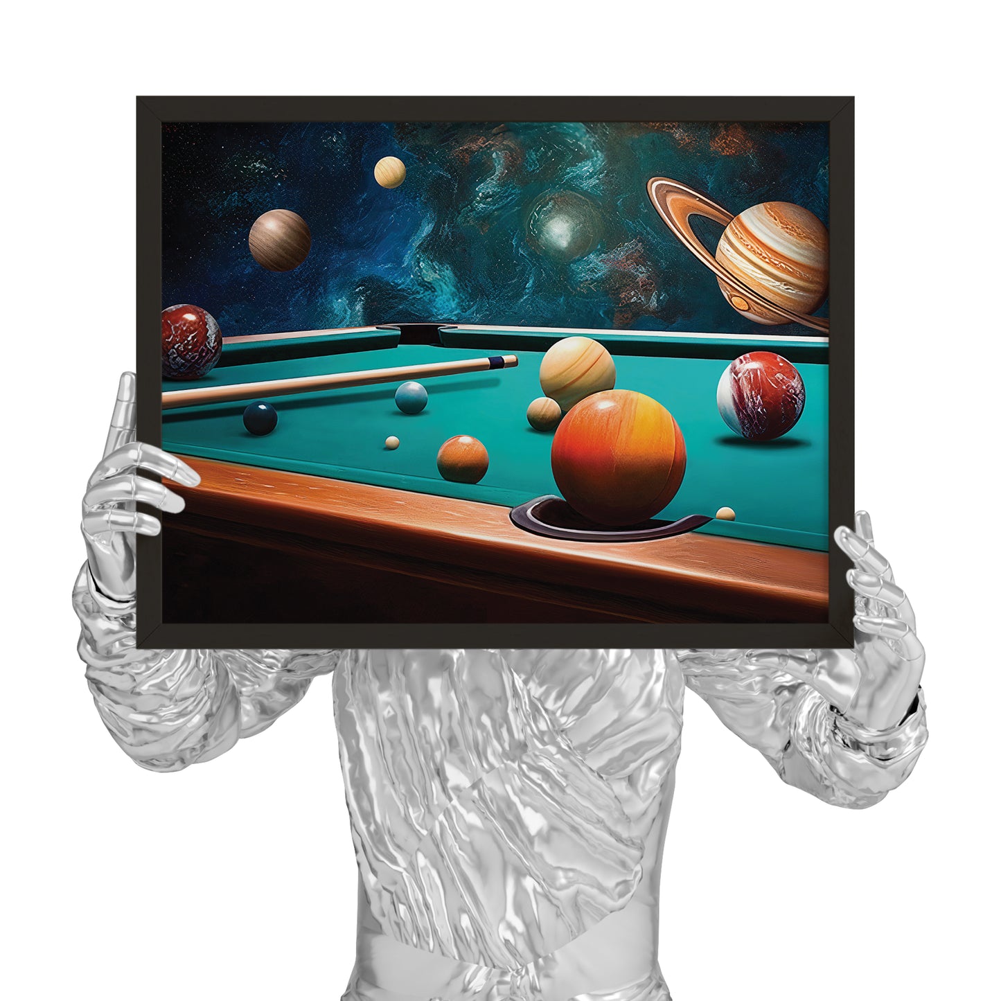 Galaxy Pool Poster