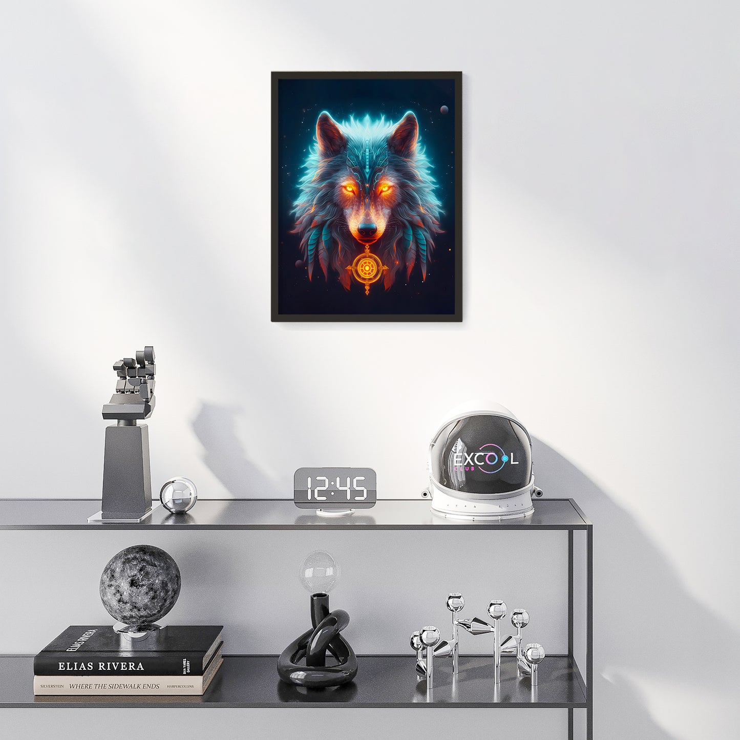 Wolf Art Poster