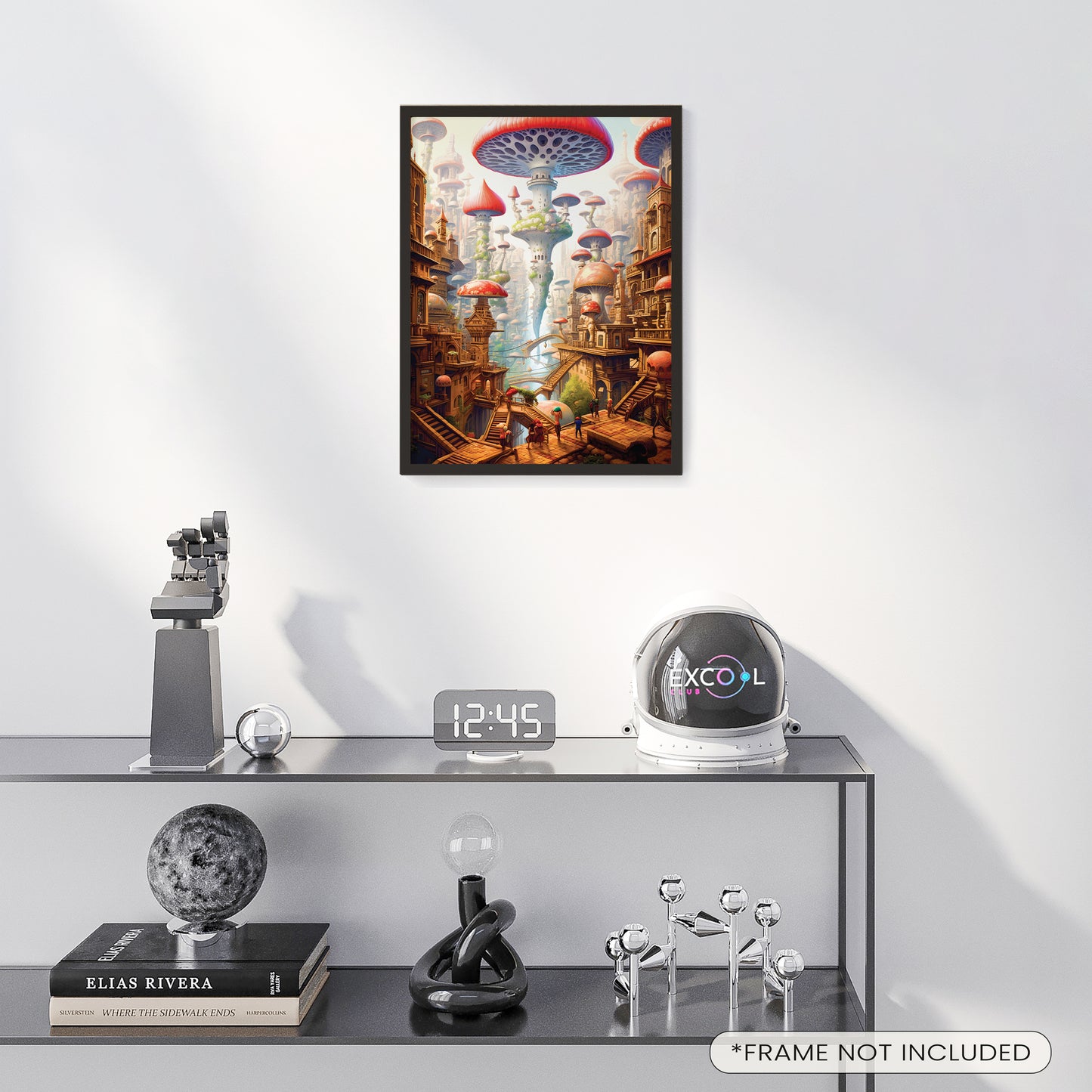 Mushroom City Poster