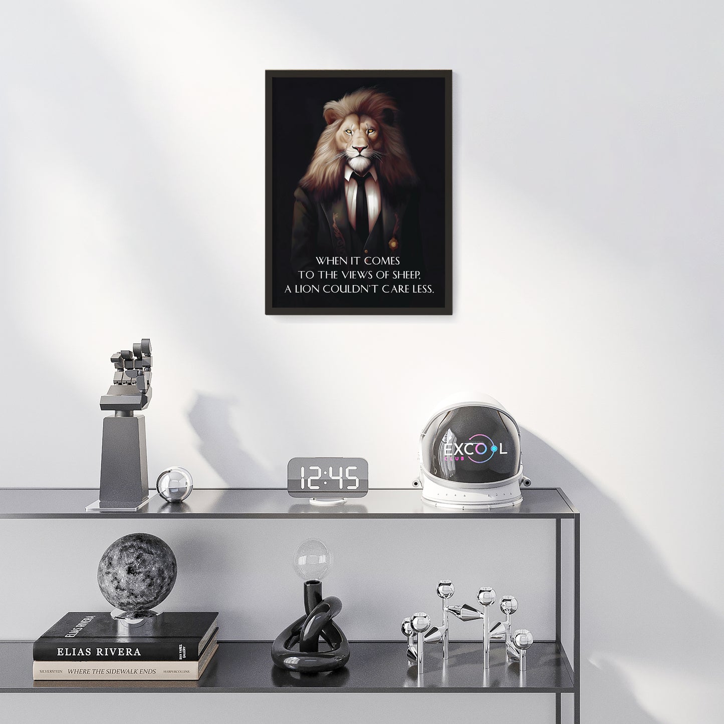 Lion Quote Poster