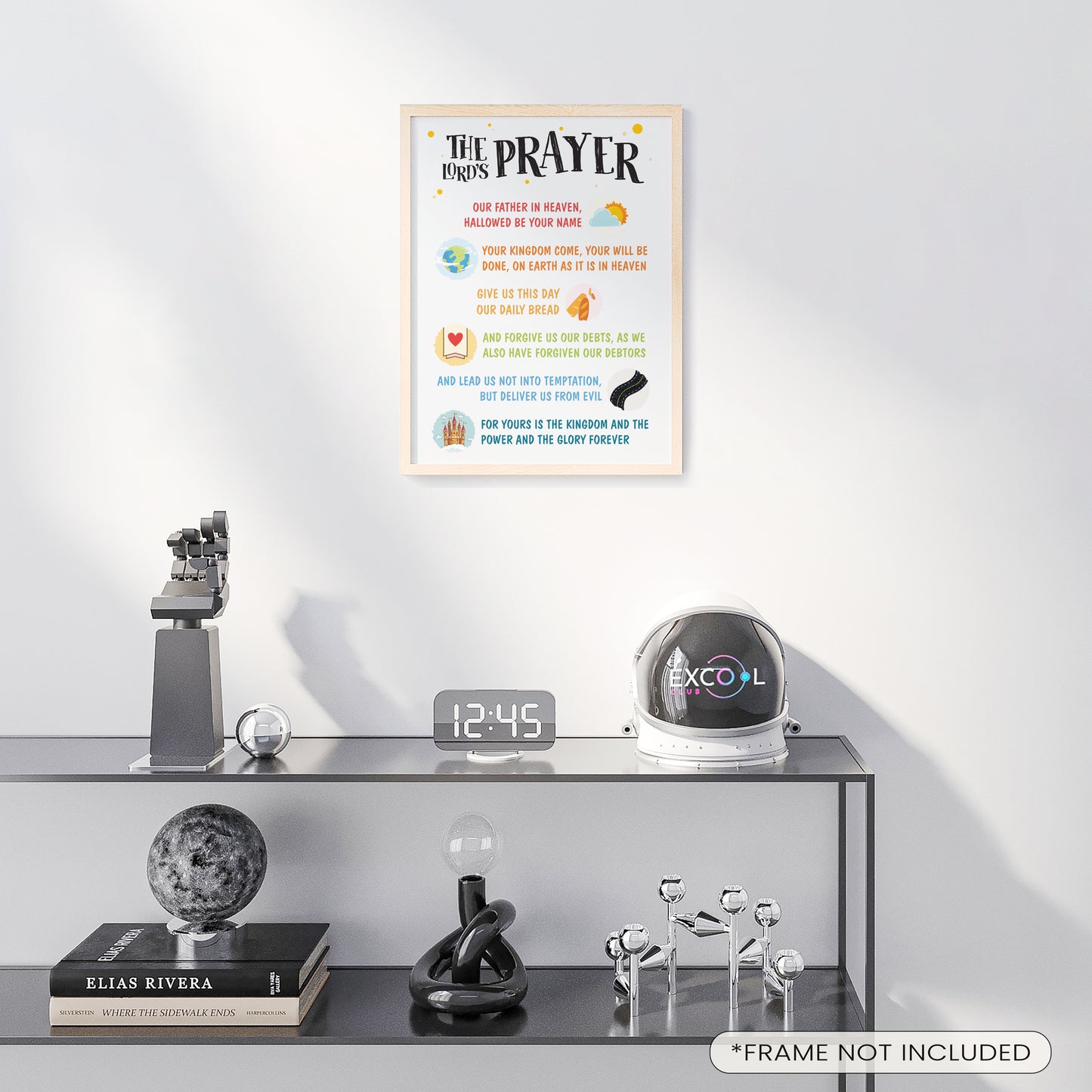 The Lord's Prayer Nursery Poster
