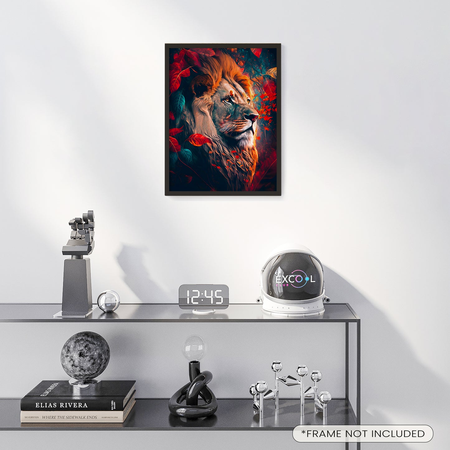 Lion Art Poster