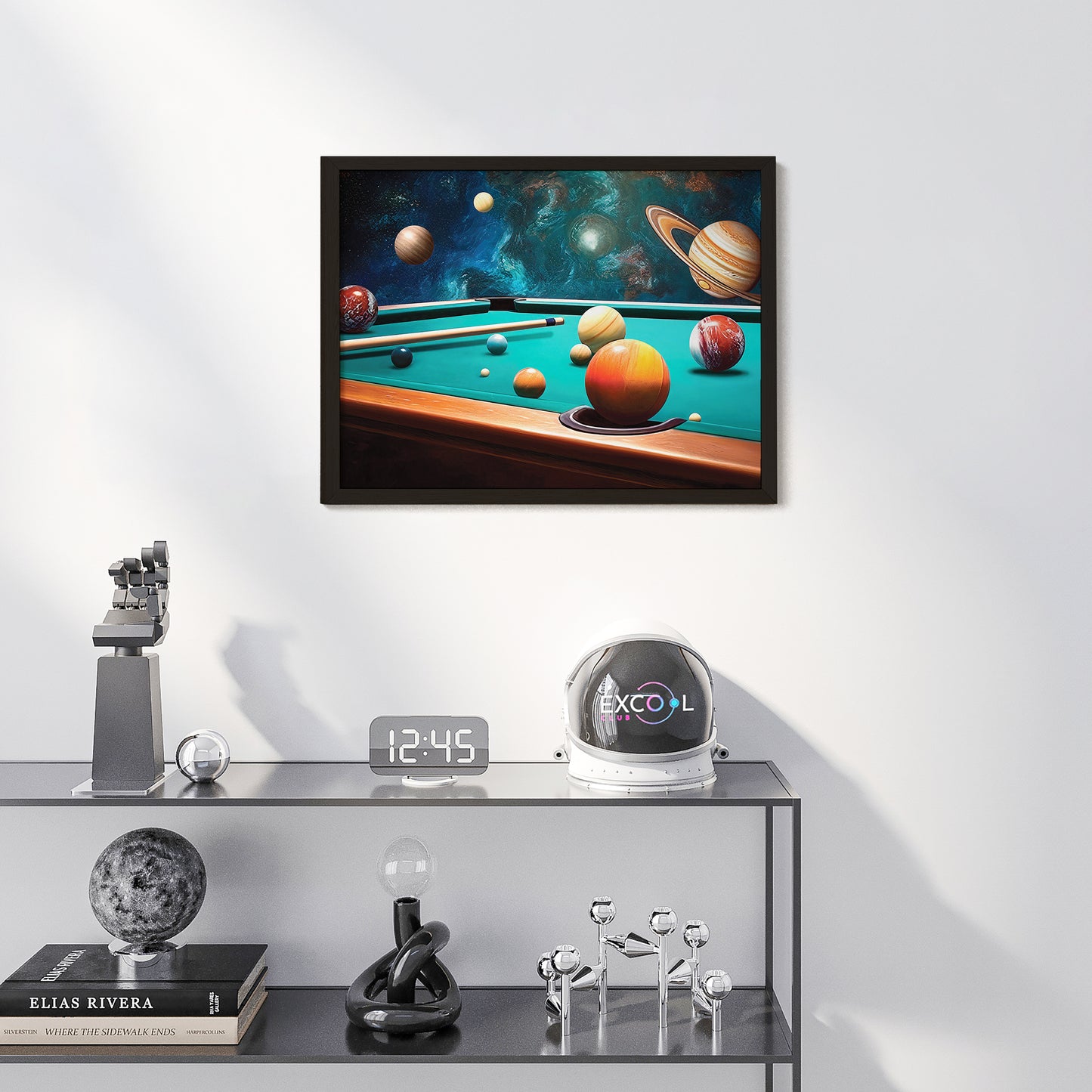 Galaxy Pool Poster
