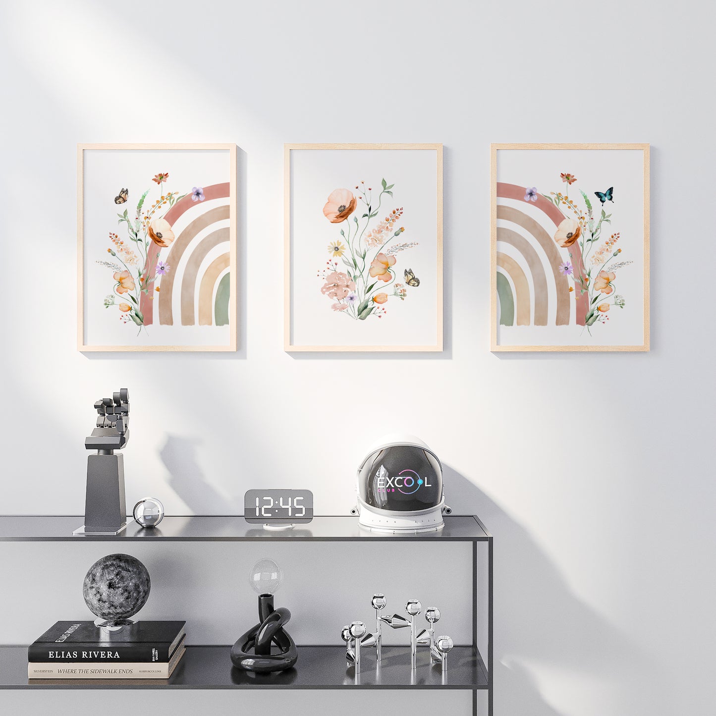 Rainbow Nursery Poster
