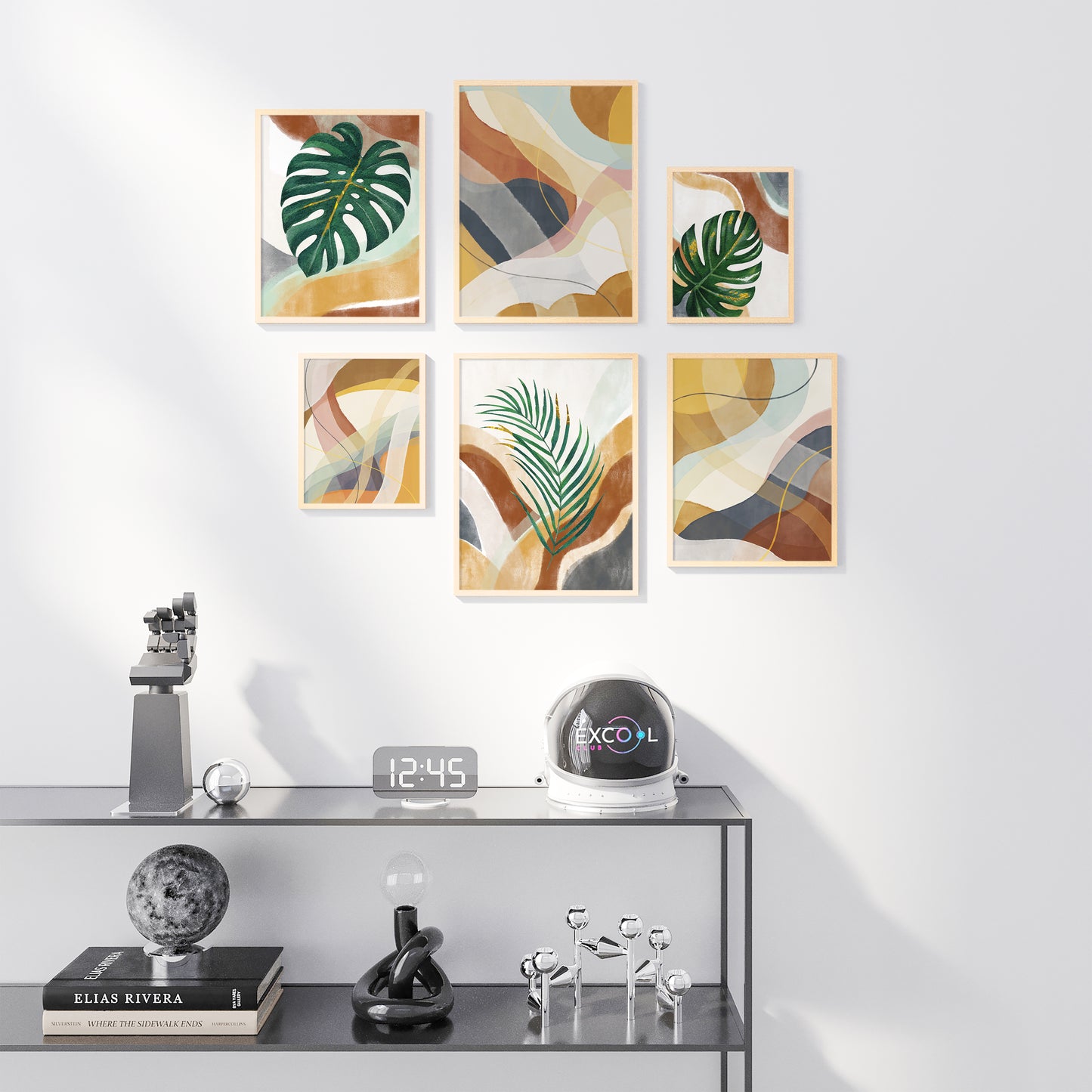 Boho Abstract Poster