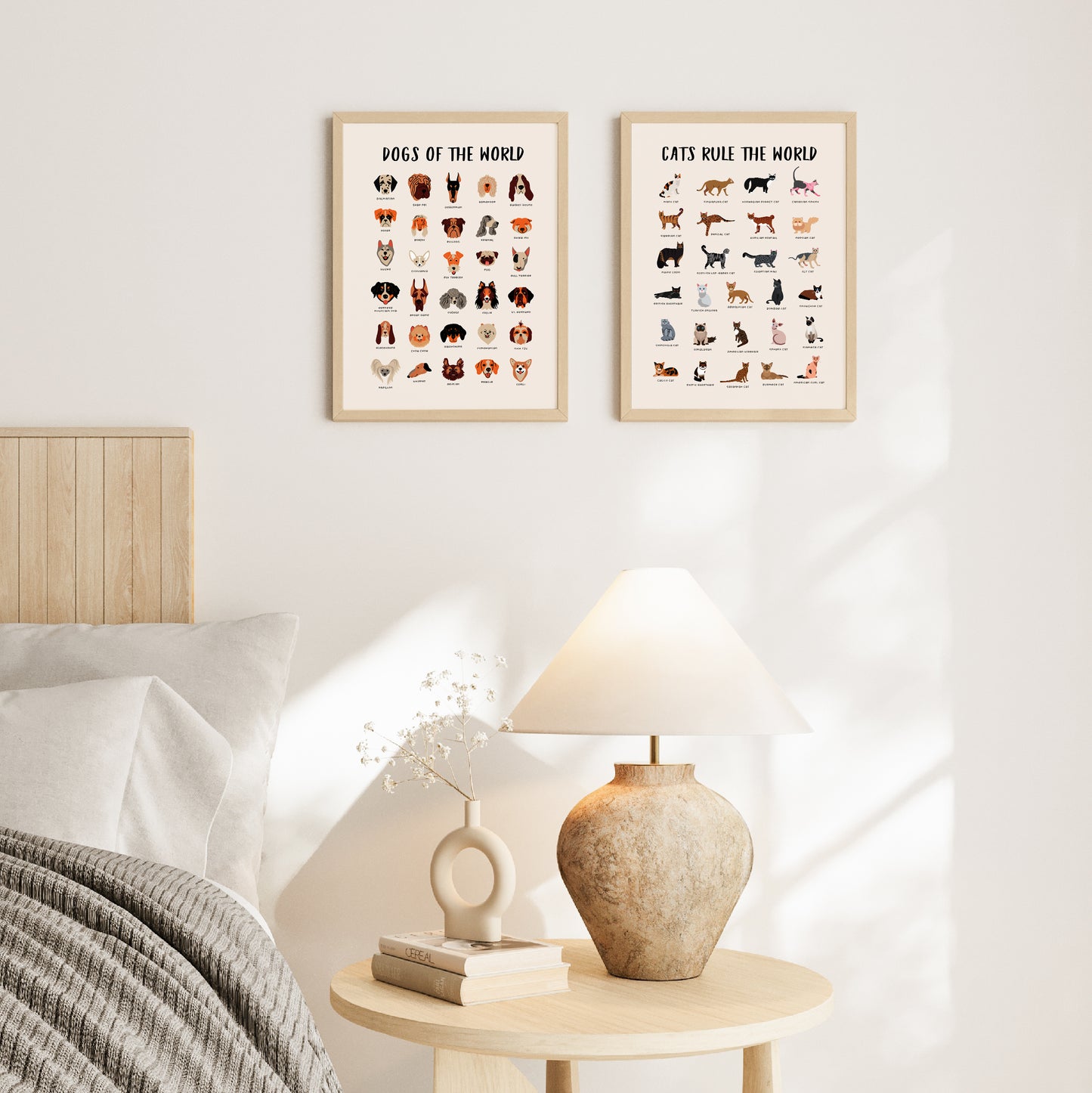 Dog & Cat Breed Poster