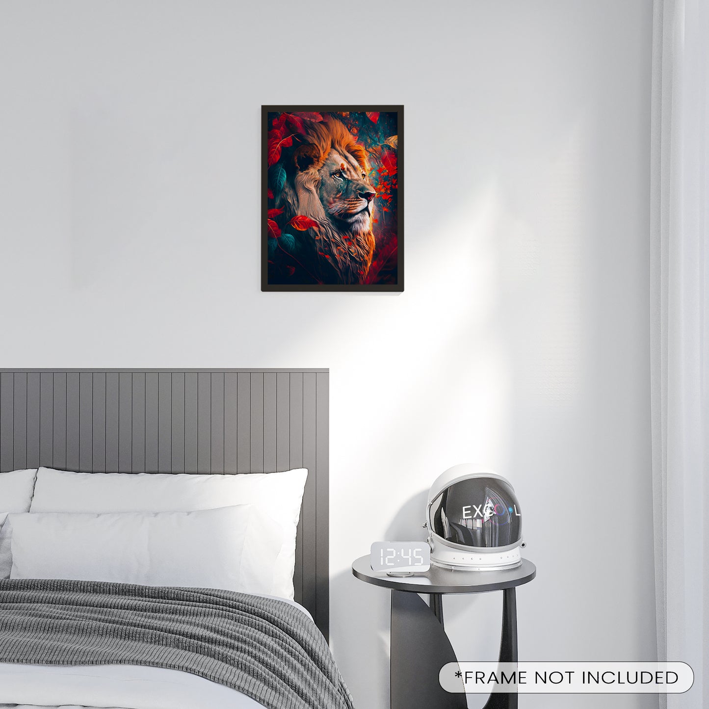 Lion Art Poster