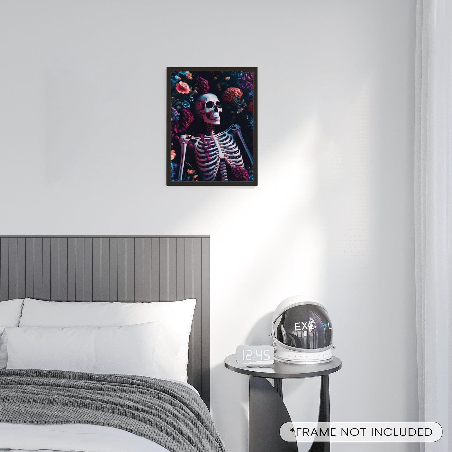 Skeleton Art Poster