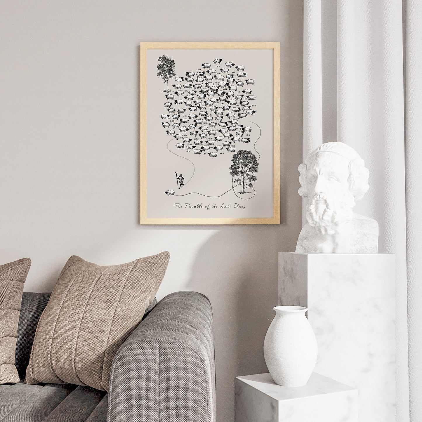 Bible Sketches Poster