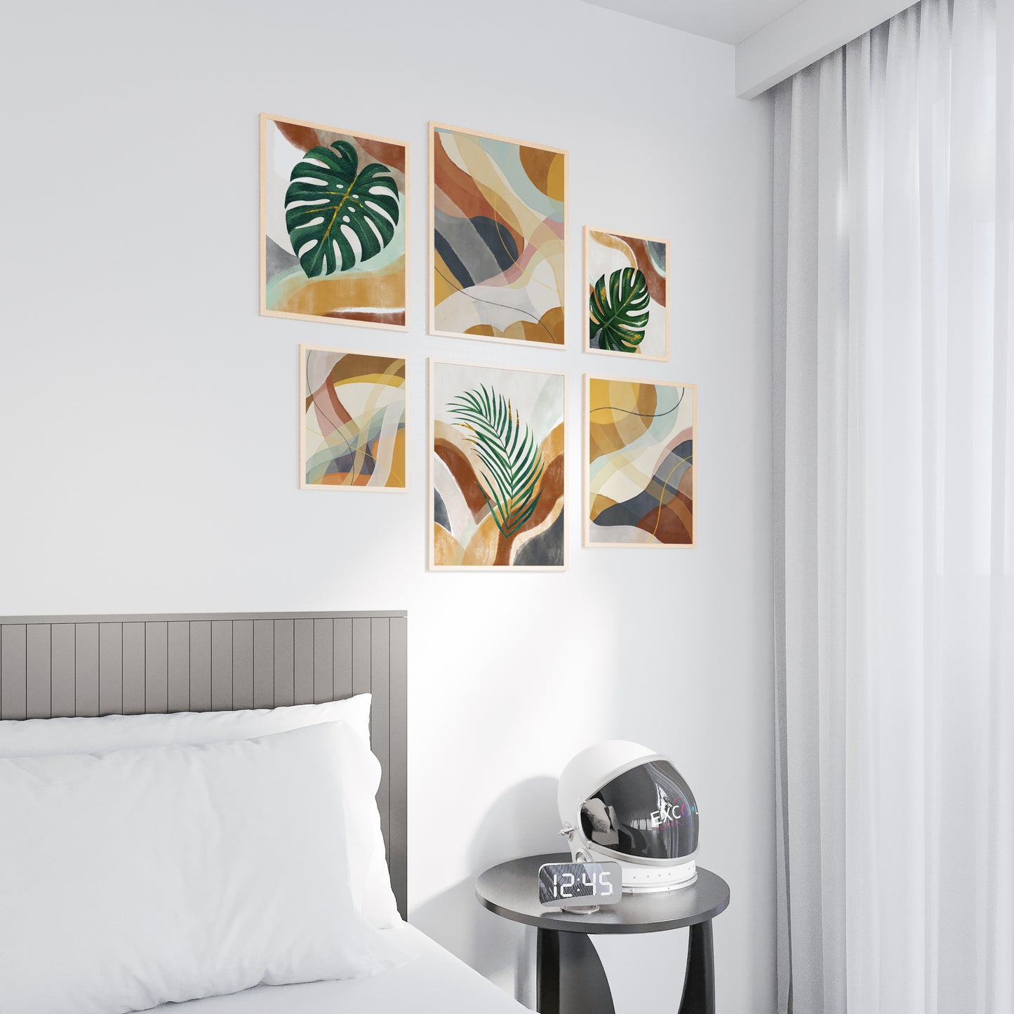 Boho Abstract Poster