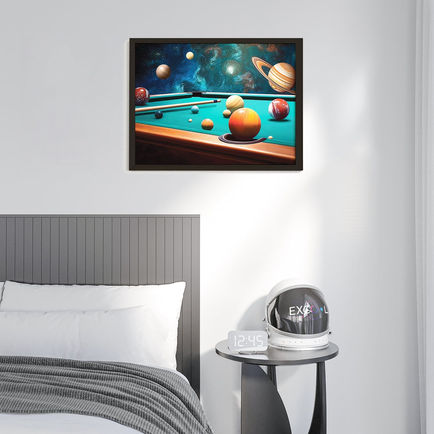 Galaxy Pool Poster