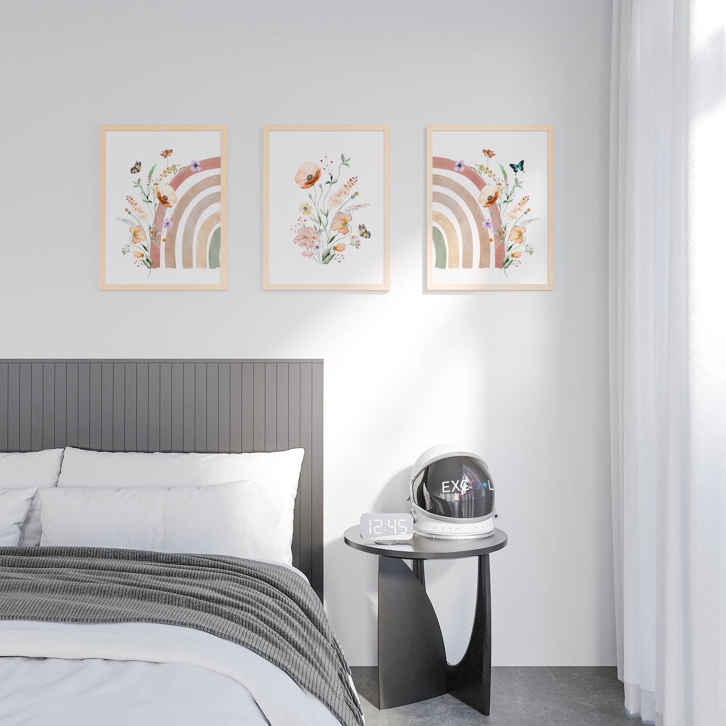 Rainbow Nursery Poster